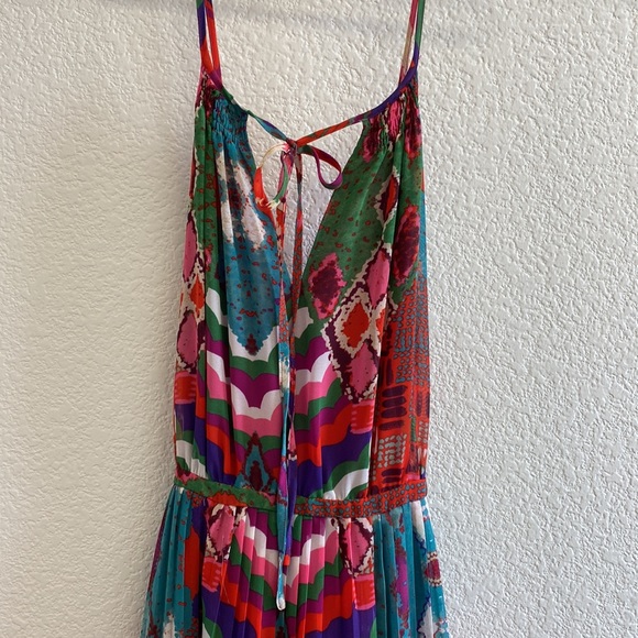 NWT Anthropologie Maeve Tarana Dress Ikat Maxi Size 0 - Picture 3 of 9